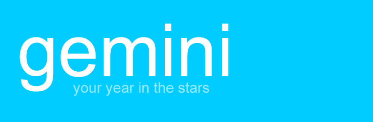 : gemini - your year in the stars :