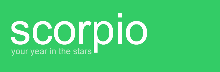 : scorpio - your year in the stars :